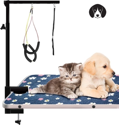 Urban Deco Pet Grooming Arm with Clamp for Small Dogs and Cats - Lot 343