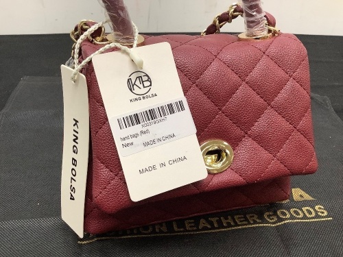 King Bolsa Quilted Crossbody Mini Bag - Lot 61