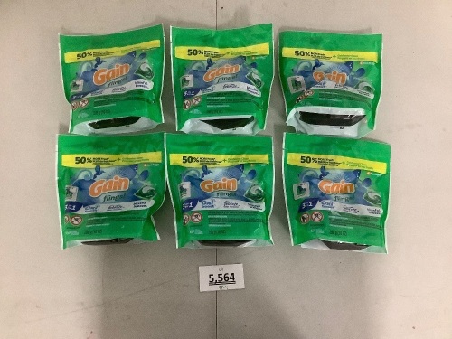 6 Bags of Gain Flings - Lot 5564