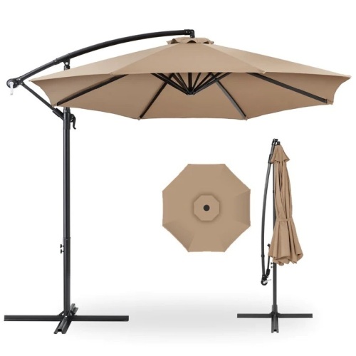 Offset Hanging Patio Umbrella - 10ft - Lot 5713