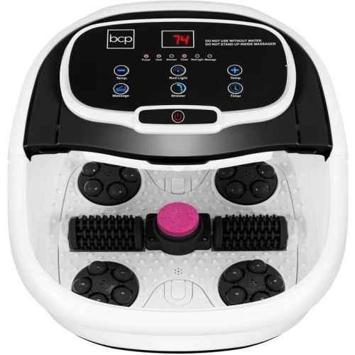 Automatic Heated Shiatsu Massage Foot Bath Spa w/ Pumice Stone - Lot 5863