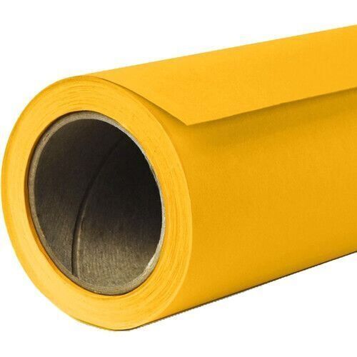 Savage Deep Yellow Seamless Background Paper 86" x 36' - Lot 654
