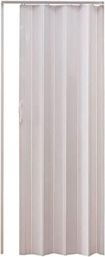 Interior Folding Slide Door Trimmable Expandable Door White 36" x 80" - Lot 697