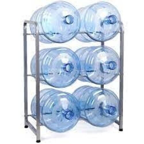 Water Bottle Storage Rack for 6 Bottles  - Lot 426