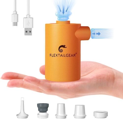 Lot of (10) FLEXTAILGEAR MAX 2020 Portable air pump with 3600mAH Battery USB Rechargeable - Lot 190