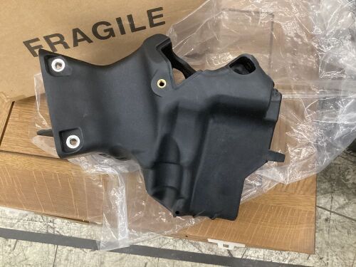 Black Ram Air Intake Duct Tube, Unknown Fit  - Lot 385