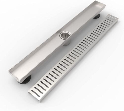 WEBANG 72" Linear Shower Drain Stainless Steel  - Lot 473