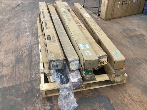 Lot of (12) Uninspected E-Comm Return Projection Screens - Lot 468