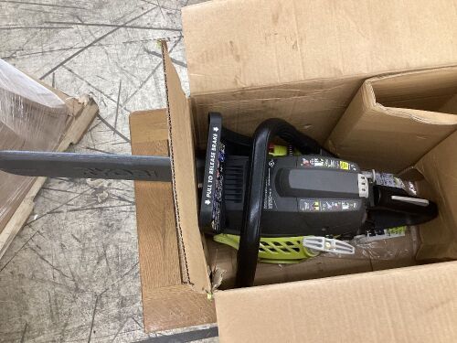 RYOBI 14 in. 37cc 2-Cycle Gas Chainsaw - Lot 556