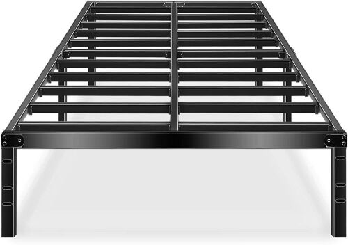 King Heavy Duty 14" Metal Platform Bed Frame  - Lot 204