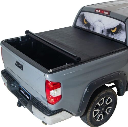 Logan Tonneau Cover Soft Roll up for 2019-2023 Ram 1500 6.4ft Bed w/o RamBox  - Lot 173