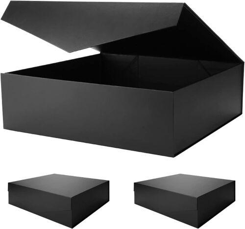 PACKHOME 16.3x14.2x5 Inches, 3 Extra Large Gift Boxes with Lids - Lot 290