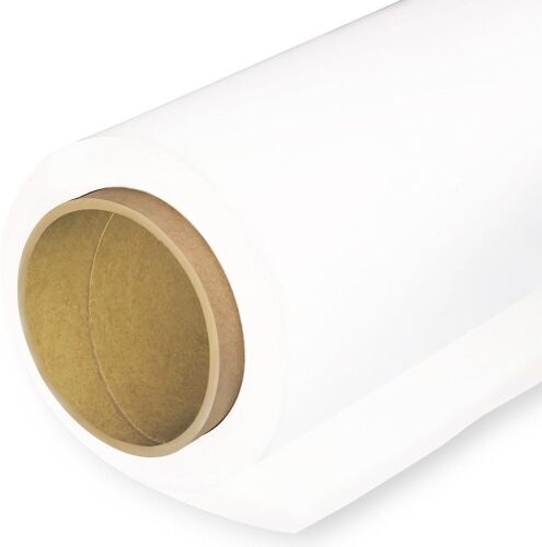 Huamei Seamless Photography Background Paper Roll, Artic White - Lot 343