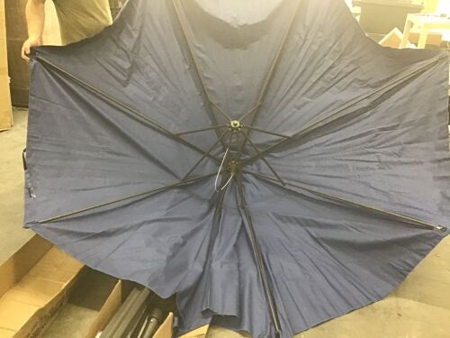 10' Offset Hanging Umbrella  - Lot 146