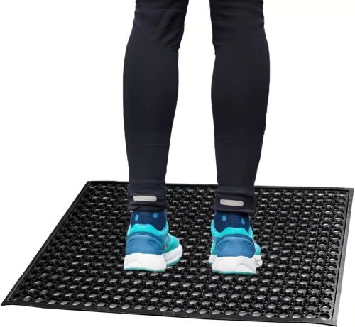 Rubber Outdoor Anti-Fatigue Floor Mat  - Lot 316