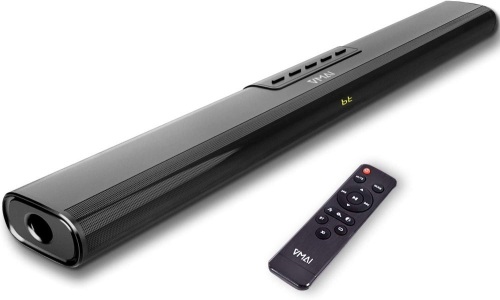 VMAI 36" Wired/ Wireless Bluetooth Speaker for TV, HDMI/Optical/Aux/USB, Wall Mountable - Lot 44