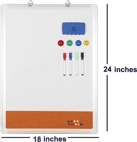 Navy Penguin Whiteboard/ Bulletin Board Set - Lot 170