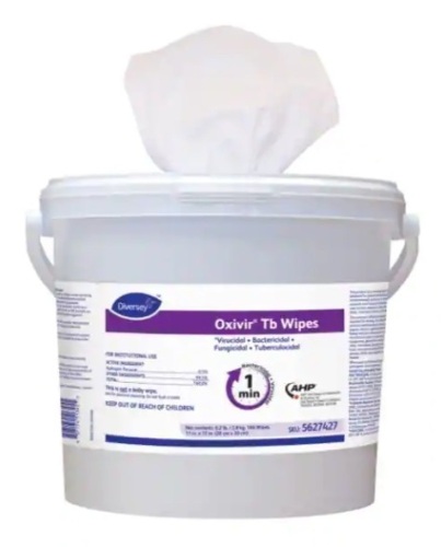 Diversey Oxivir Tb Wipes, 160ct - Lot 289