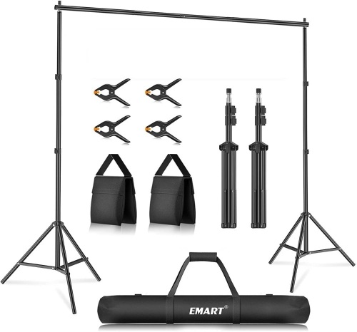 EMART Photo Video Studio Adjustable Background Stand Support System - Lot 295