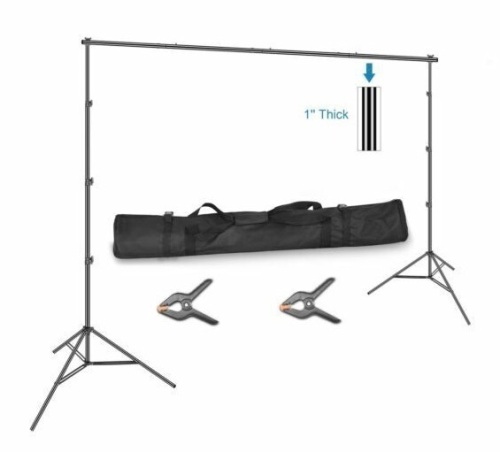 EMART 10 x 12ft (H X W) Photo Backdrop Stand Kit - Lot 351