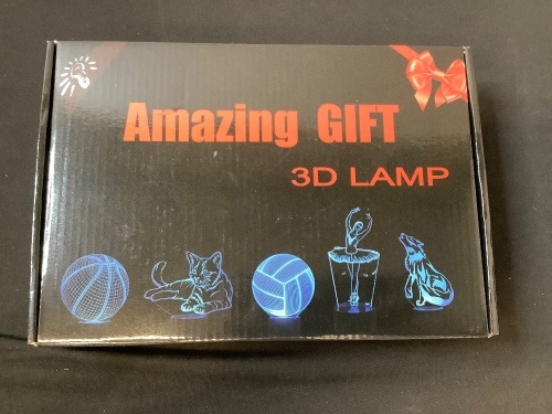 Among Us 16 color 3D Lamp - Lot 422