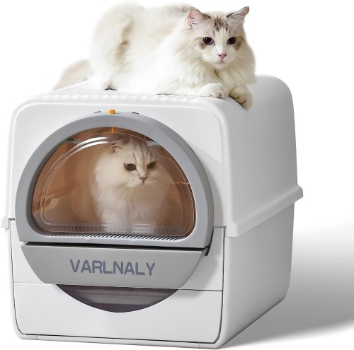 Large Pull-Out Non-Electric Semi-Automatic Self-Cleaning Cat Litter Box - Lot 439