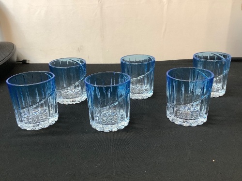 Set of 6 Old Fashioned Whiskey Glasses - Lot 128