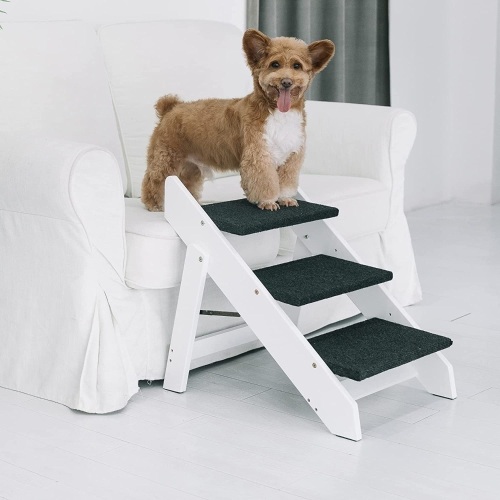 2-in-1 Foldable Wooden Pet Stairs - Lot 236