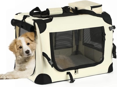 Collapsible Soft-Sided Dog Crate - Lot 328