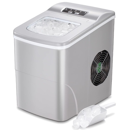 Countertop Ice Maker Machine w/ Scoop, Basket - Lot 32