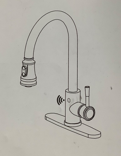 Touchless Kitchen Faucet - Lot 438