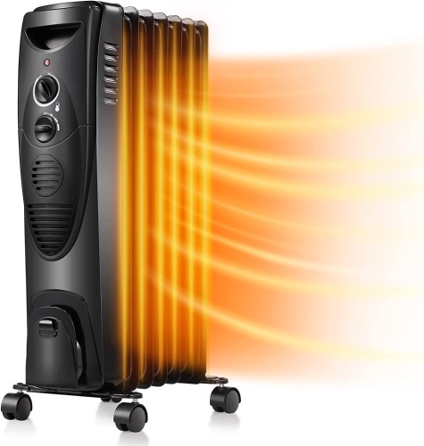 1500W Oil Filled Radiator Heater - Lot 559