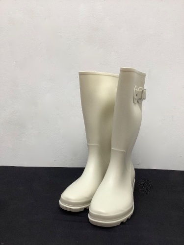 Women's Knee High Rain Boots Size 5.5 (36) - Lot 314