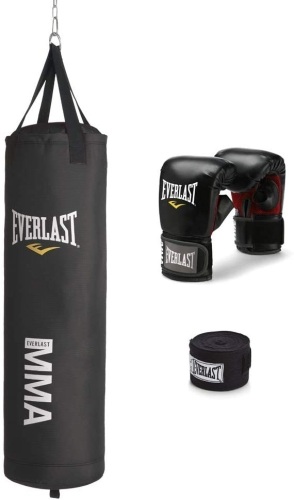Everlast 70-Pound MMA Heavy-Bag Kit   - Lot 329