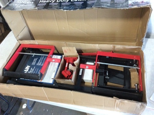 Pro Lift Lawn Mower Lift with Hydraulic Jack for Riding Tractors and Zero Turn Lawn Mowers  - Lot 429
