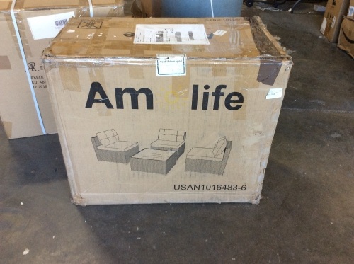 Amolife Rattan Wicker Set - Lot 52