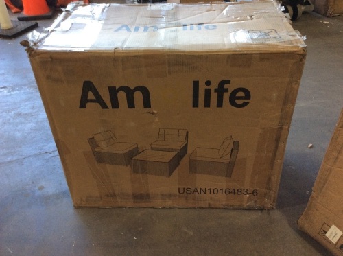Amolife Rattan Wicker Set - Lot 64