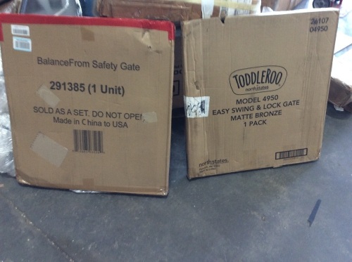 Lot of (2) Baby Gates. Unknown Condition - Lot 607