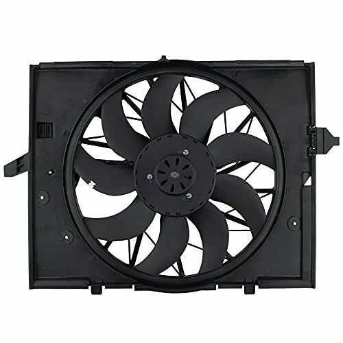 BOXI Engine Cooling Fan Assembly Replacement for BMW E60 525 530 545 645 - Lot 281