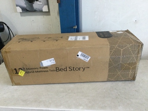 Bed Story 12" Twin Size Hybrid Mattress - Lot 90