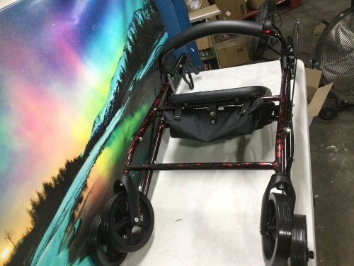 ProBasics Aluminum Rollator, 8" Wheels - Lot 1032
