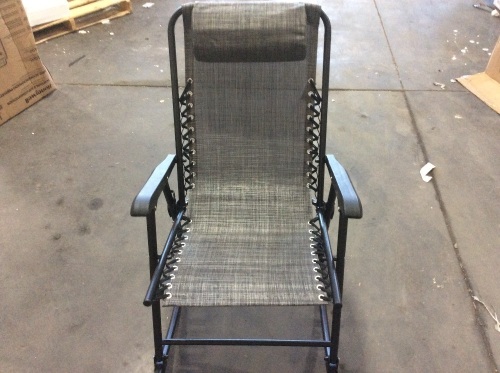 Foldable Zero gravity Patio Rocking Chair - Lot 624