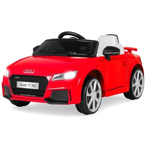 6V Kids Licensed Audi TT RS Ride On Car w/ Parent Control, 2 Speeds, Suspension, AUX Input  - Lot 440
