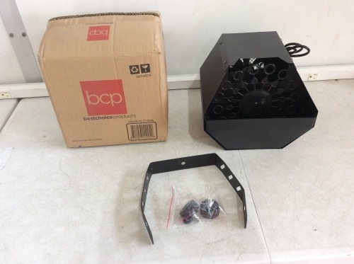 Professional Portable Metal Automatic Bubble Machine w/High Output - Lot 878
