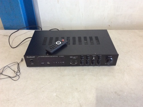 Sunbuck AV-628BT 5 Channel Bluetooth Stereo Surround Power Amplifier - Lot 379