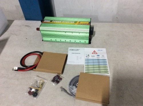 EDECOR 3000W Power Inverter - Lot 414