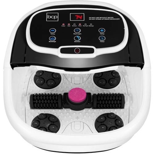 Automatic Heated Shiatsu Massage Foot Bath Spa w/ Pumice Stone - Lot 5904