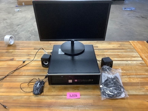 HP Refurbished Desktop Computer - Lot 5976