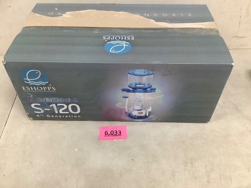 ESHOPPS Premiere S-120 Aquarium Filter - Lot 6033
