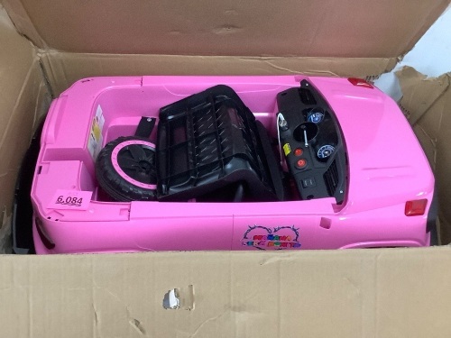6V Kids Ride-On Car Truck Toy w/ RC Parent Control, 3 Speeds, Lights, Horn - Lot 6084